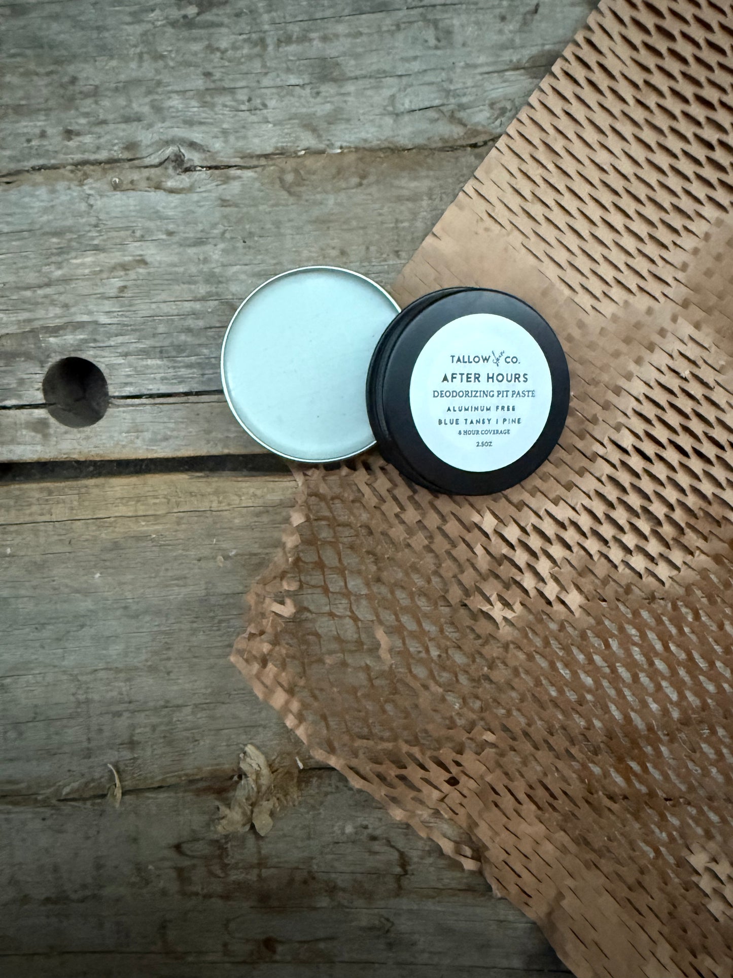 After Hours | Tallow Magnesium Deodorant | Blue Tansy & Pine