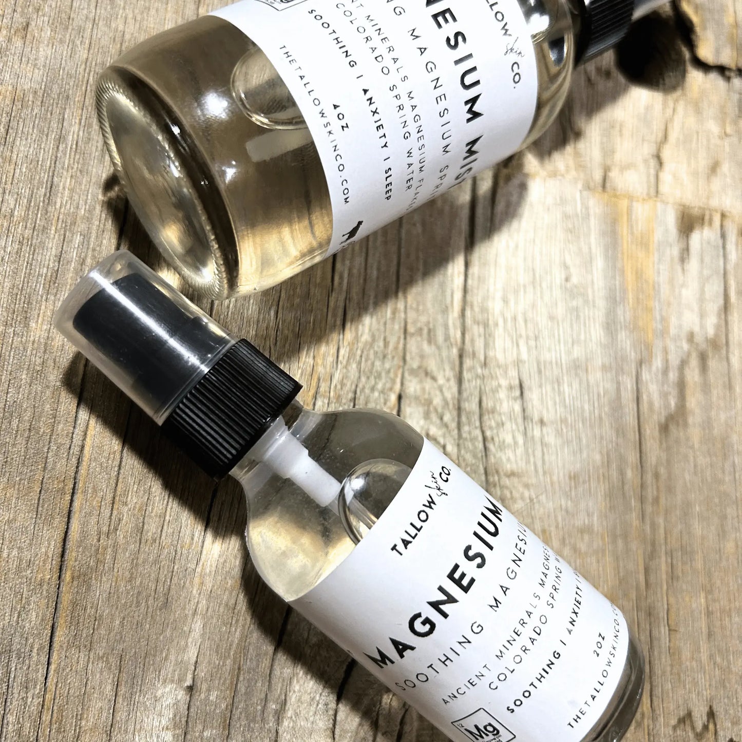 Magnesium Mist Ancient Mineral Spray Tallow Skin Co.