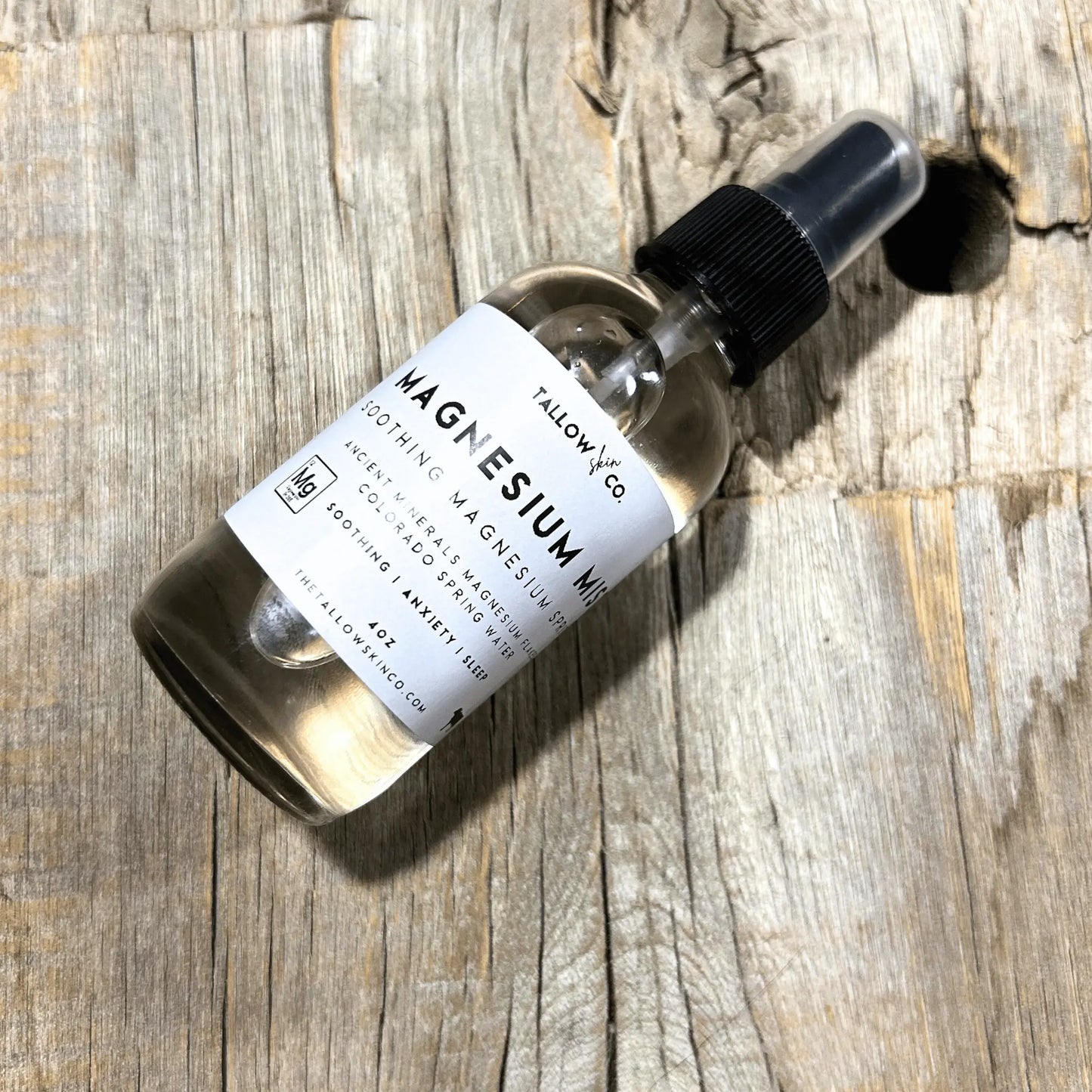 Magnesium Mist Ancient Mineral Spray Tallow Skin Co.