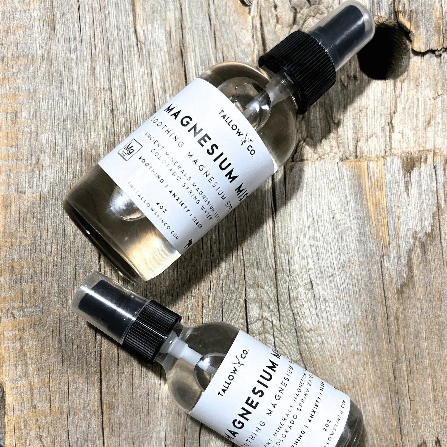 Magnesium Mist Ancient Mineral Spray Tallow Skin Co.