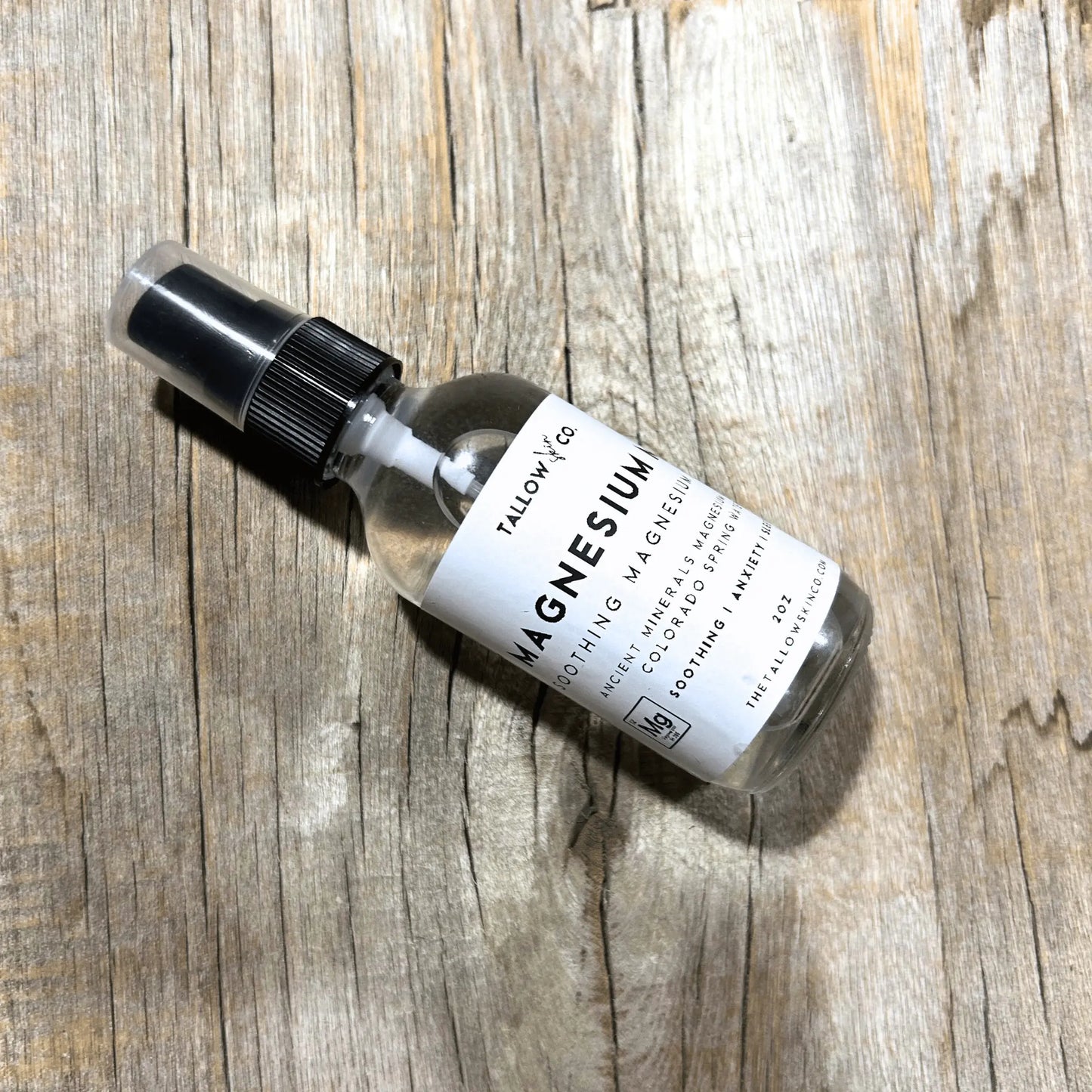 Magnesium Mist Ancient Mineral Spray Tallow Skin Co.