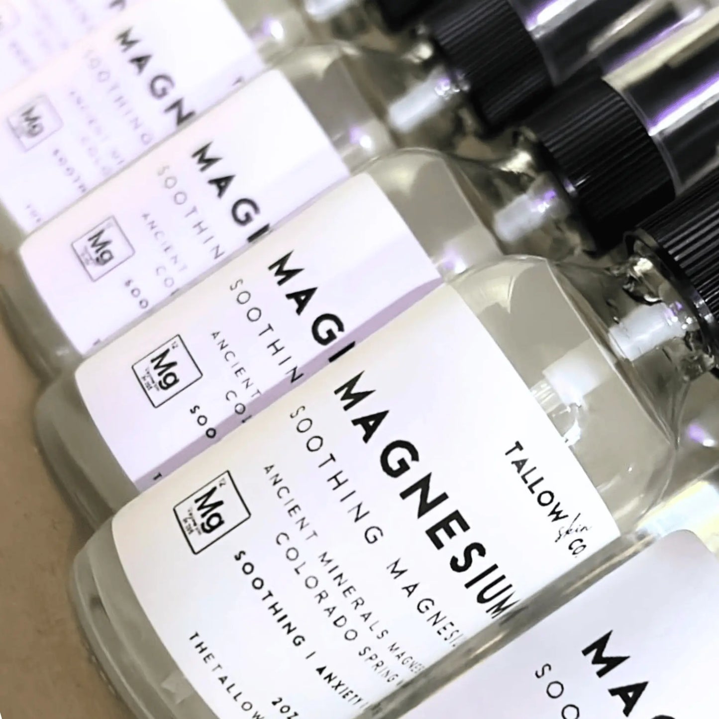 Magnesium Mist Ancient Mineral Spray Tallow Skin Co.