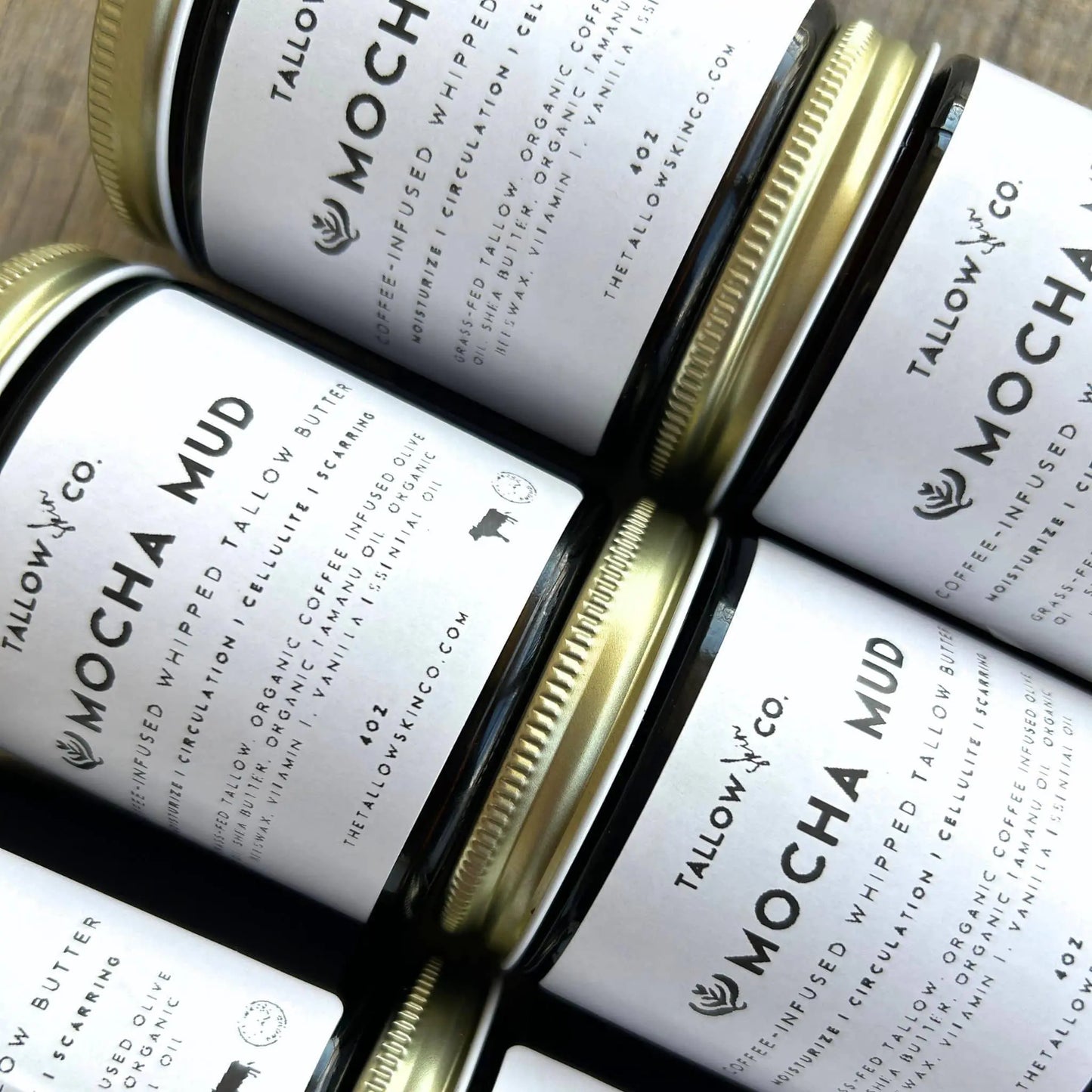 Mocha Mud | Whipped Tallow Body Butter - Tallow Skin Co.