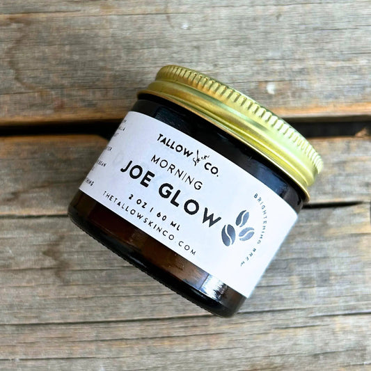 Morning Joe Glow | Organic Tallow Caffeinated Moisturizer - Tallow Skin Co.