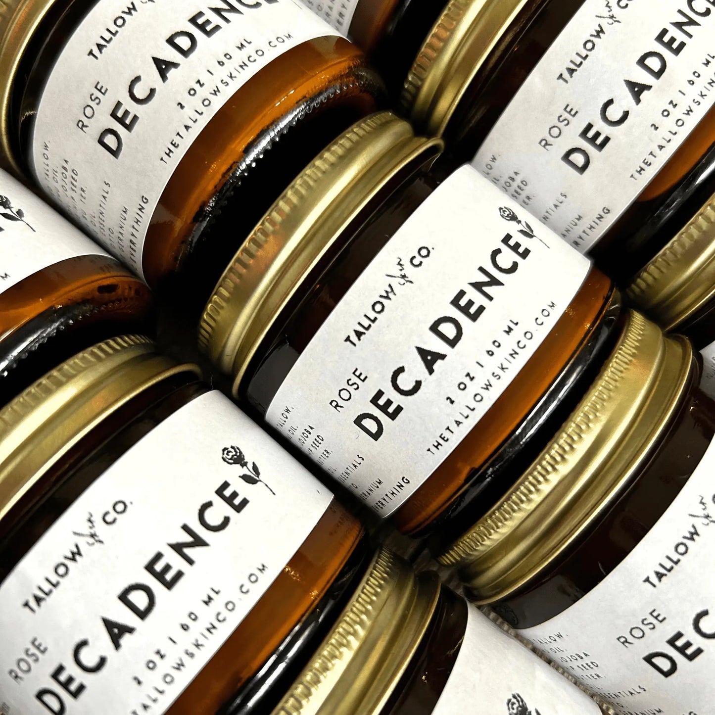 Rose Decadence | Organic Tallow Moisturizer - Tallow Skin Co.