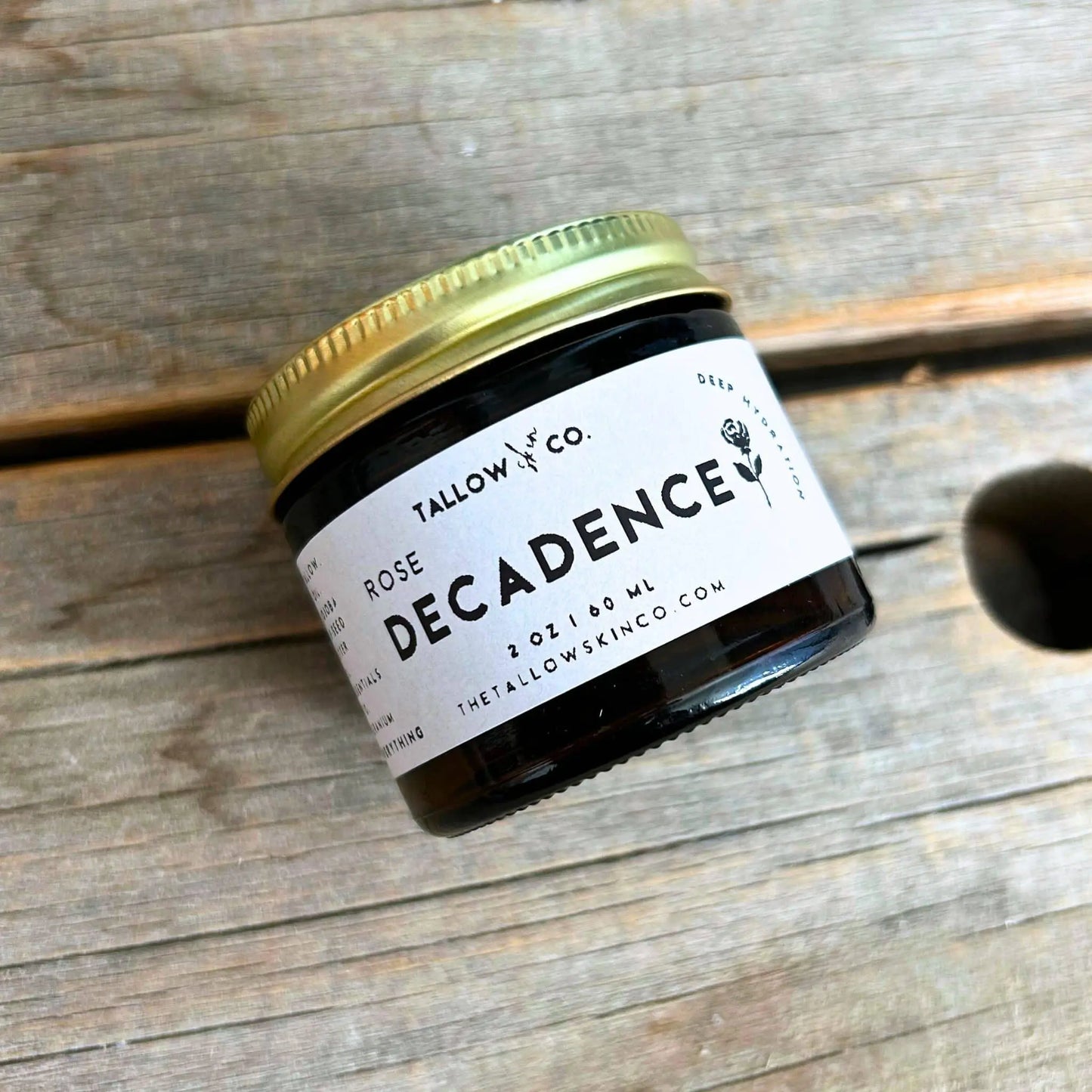 Rose Decadence | Organic Tallow Moisturizer - Tallow Skin Co.