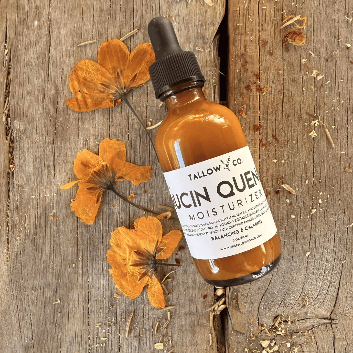 Silky, lightweight texture of snail mucin face cream