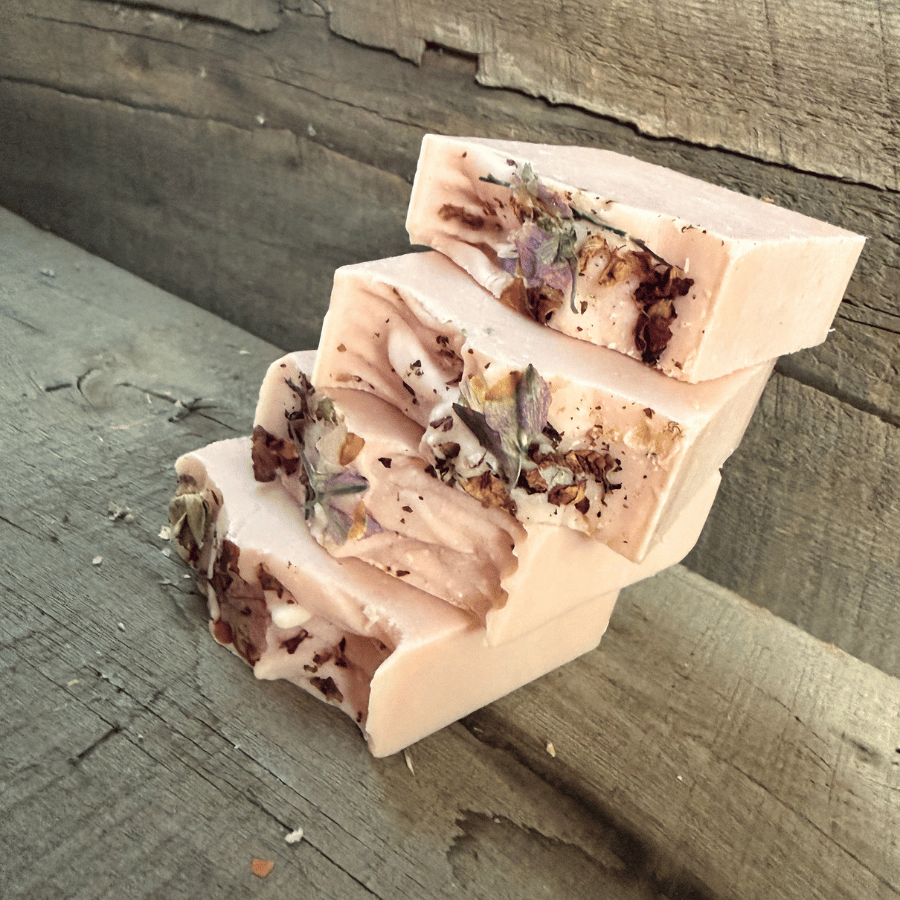 Tallow Soap | Rose & Geranium Clay - Limited Edition