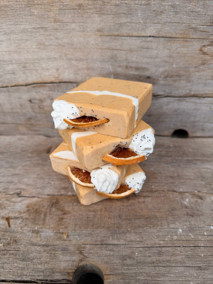 Tallow Soap | Lemon Poppyseed Cake - Limited Edition
