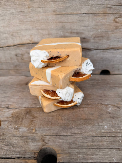 Tallow Soap | Lemon Poppyseed Cake - Limited Edition