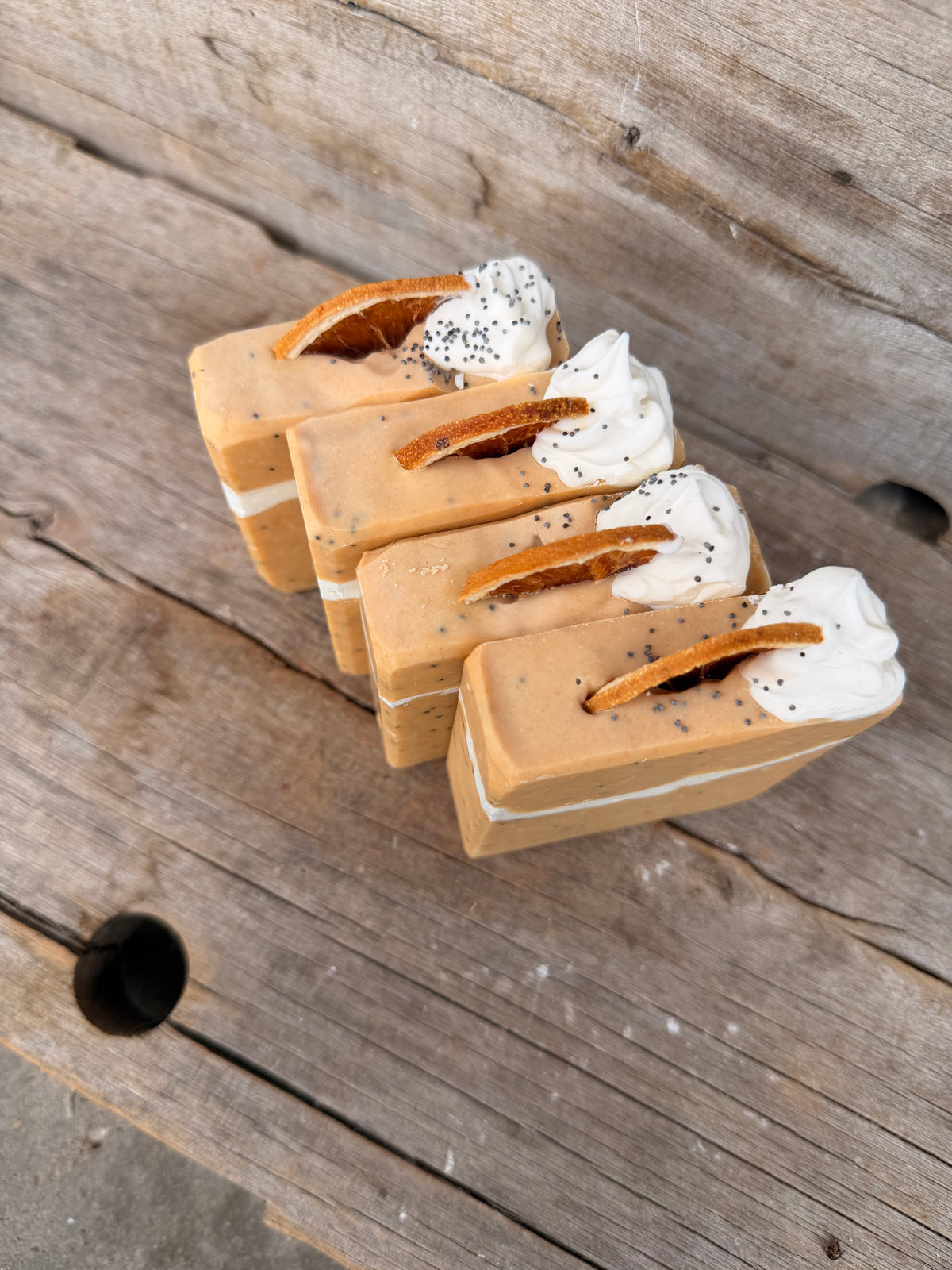 Tallow Soap | Lemon Poppyseed Cake - Limited Edition