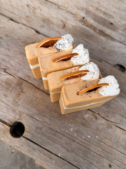 Tallow Soap | Lemon Poppyseed Cake - Limited Edition