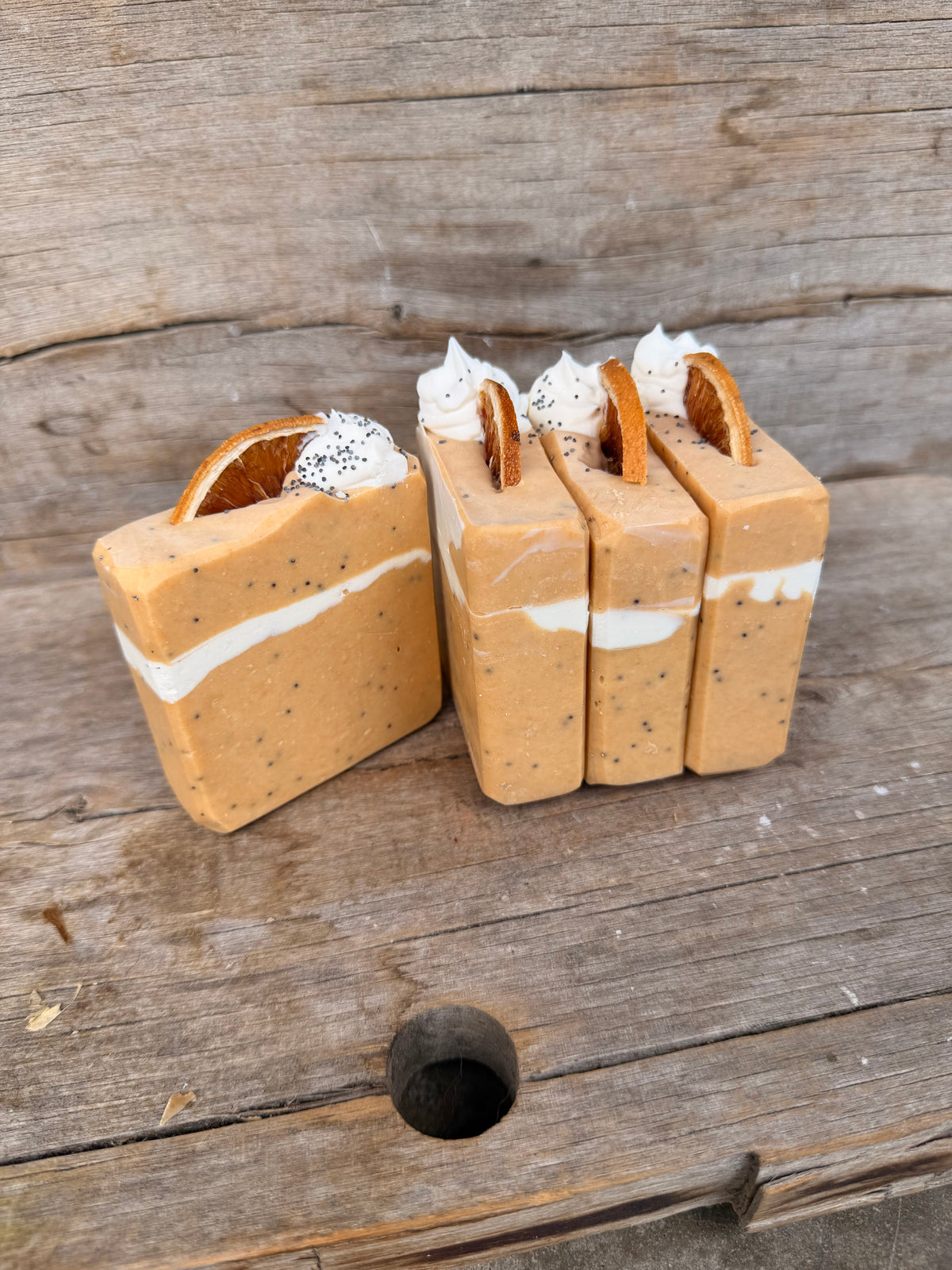 Tallow Soap | Lemon Poppyseed Cake - Limited Edition