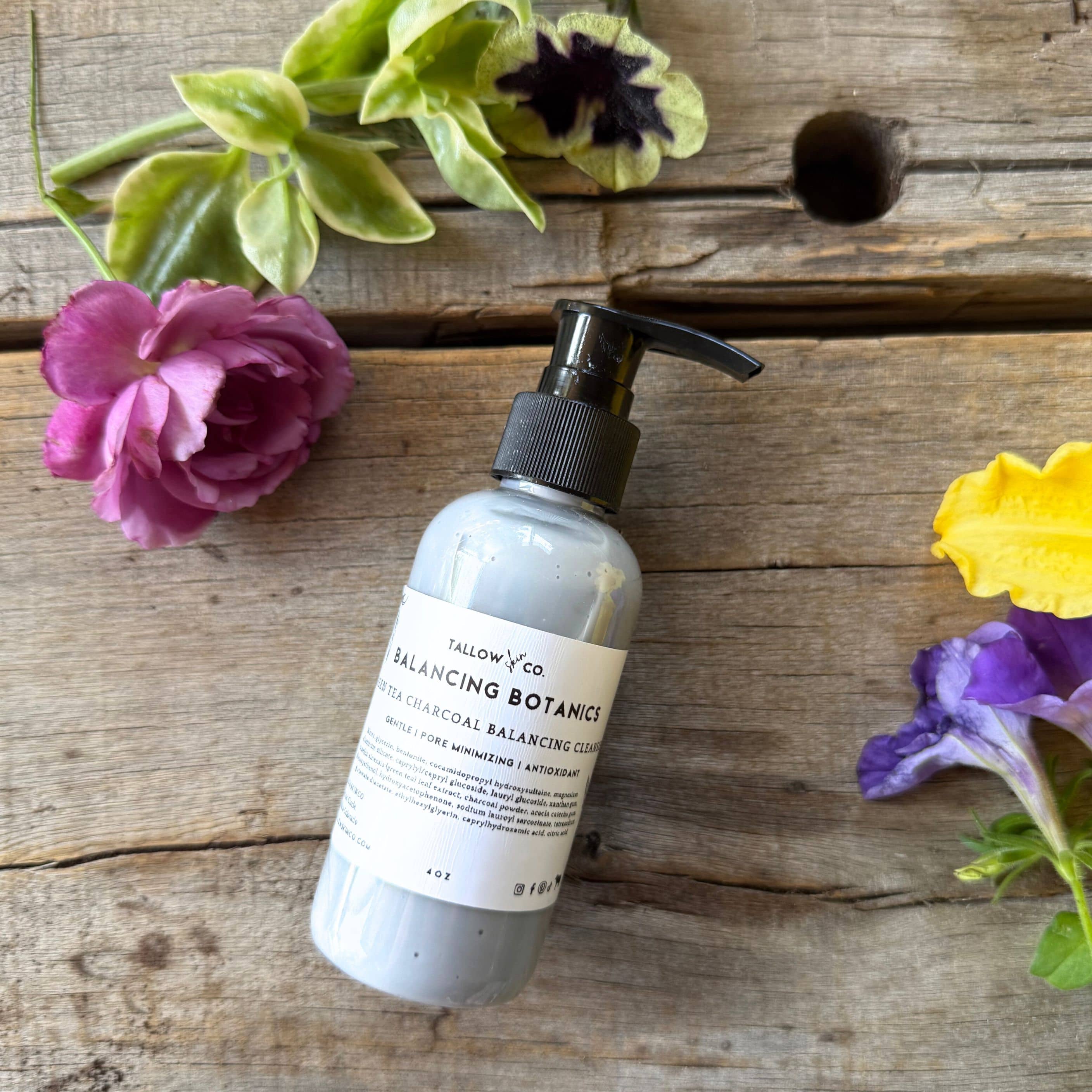 Balancing Botanics | Green Tea & Charcoal Balancing Cleanser