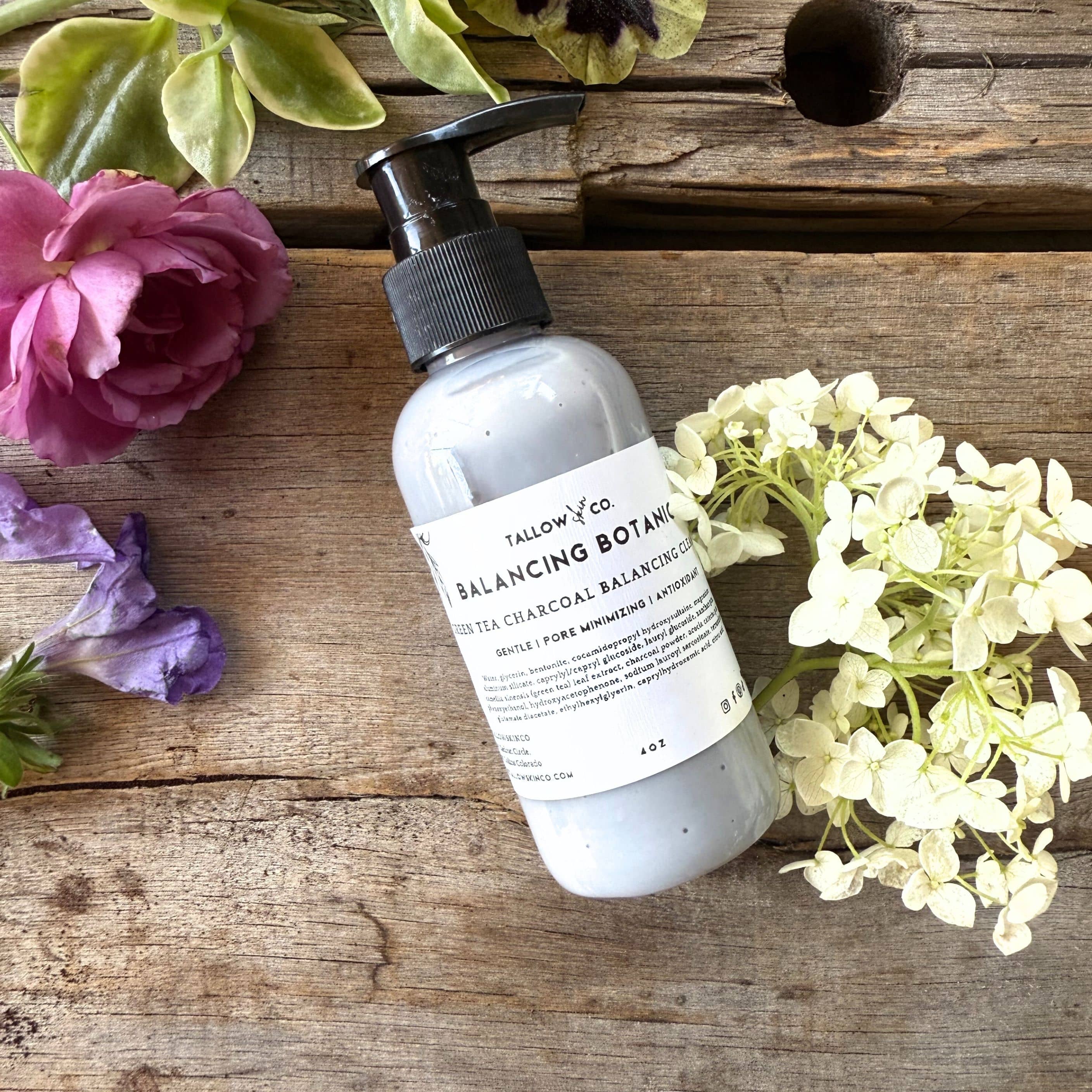 Balancing Botanics | Green Tea & Charcoal Balancing Cleanser