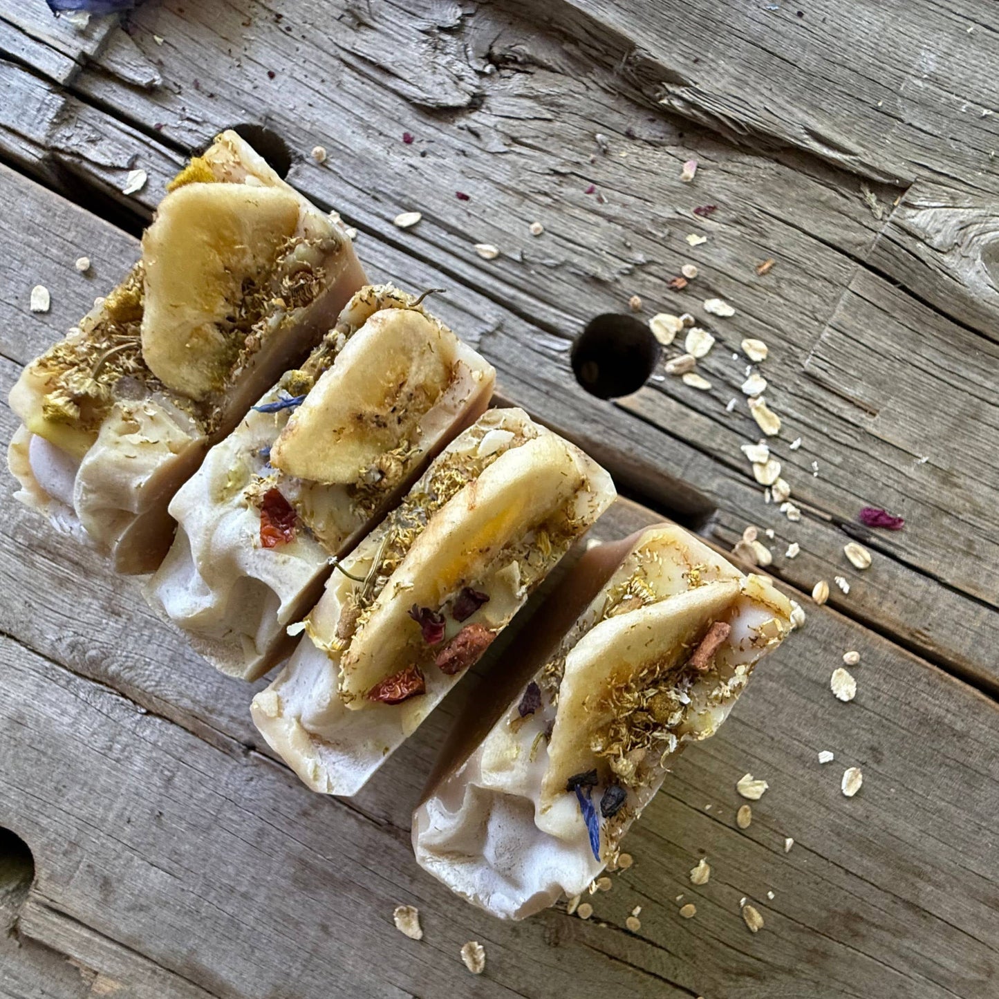 Buttermilk & Bananas Tallow Soap for Sensitive Skin