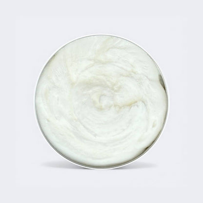 Jar of Cedar and Sage Tallow Shaving Cream for a smooth clean shave