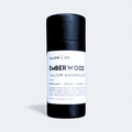 Tallow Skin Co. Ember Wood magnesium natural deodorant tube on a light gray background.
