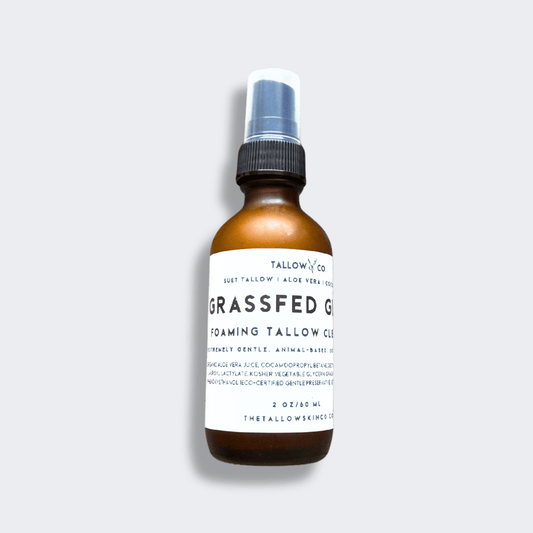 Grass-Fed Glow Foaming Tallow Cleanser