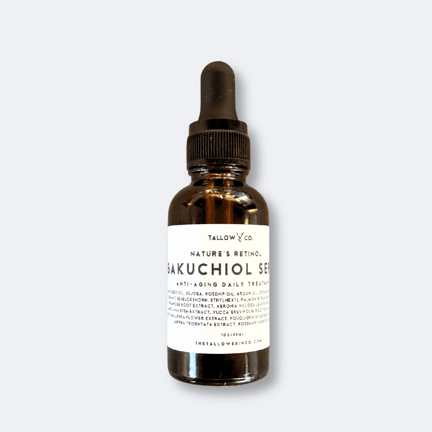 Natural plumping face serum with prickly pear extract and glycerin