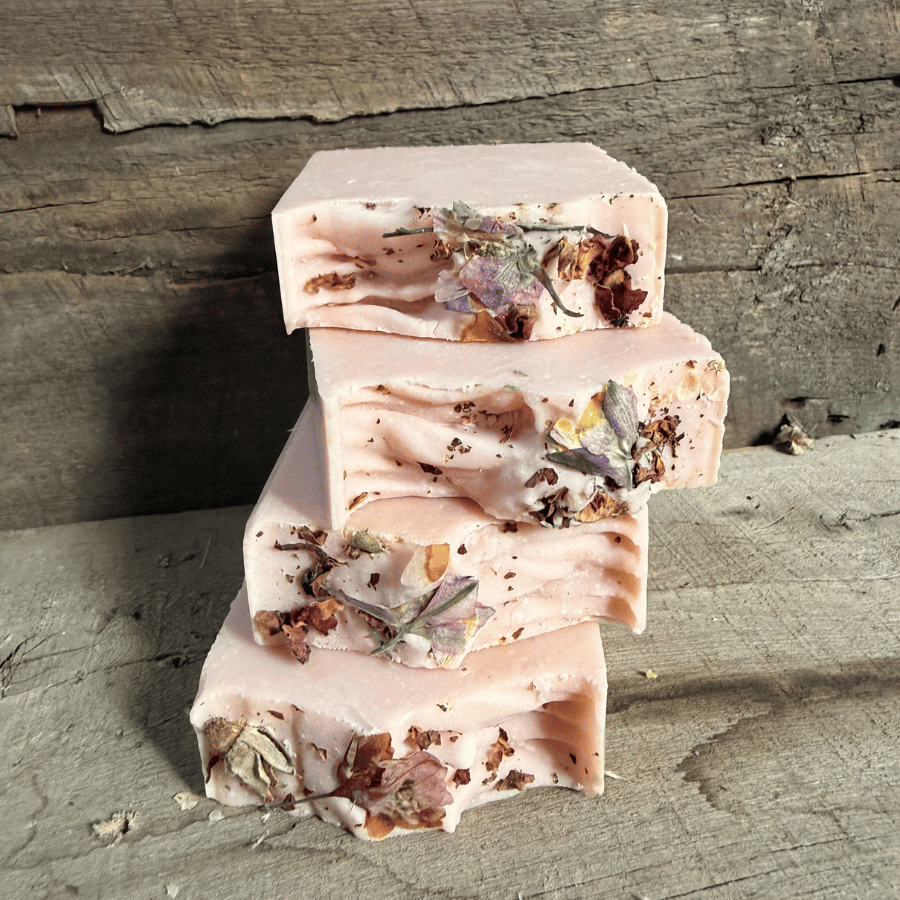 Tallow Soap | Rose & Geranium Clay - Limited Edition