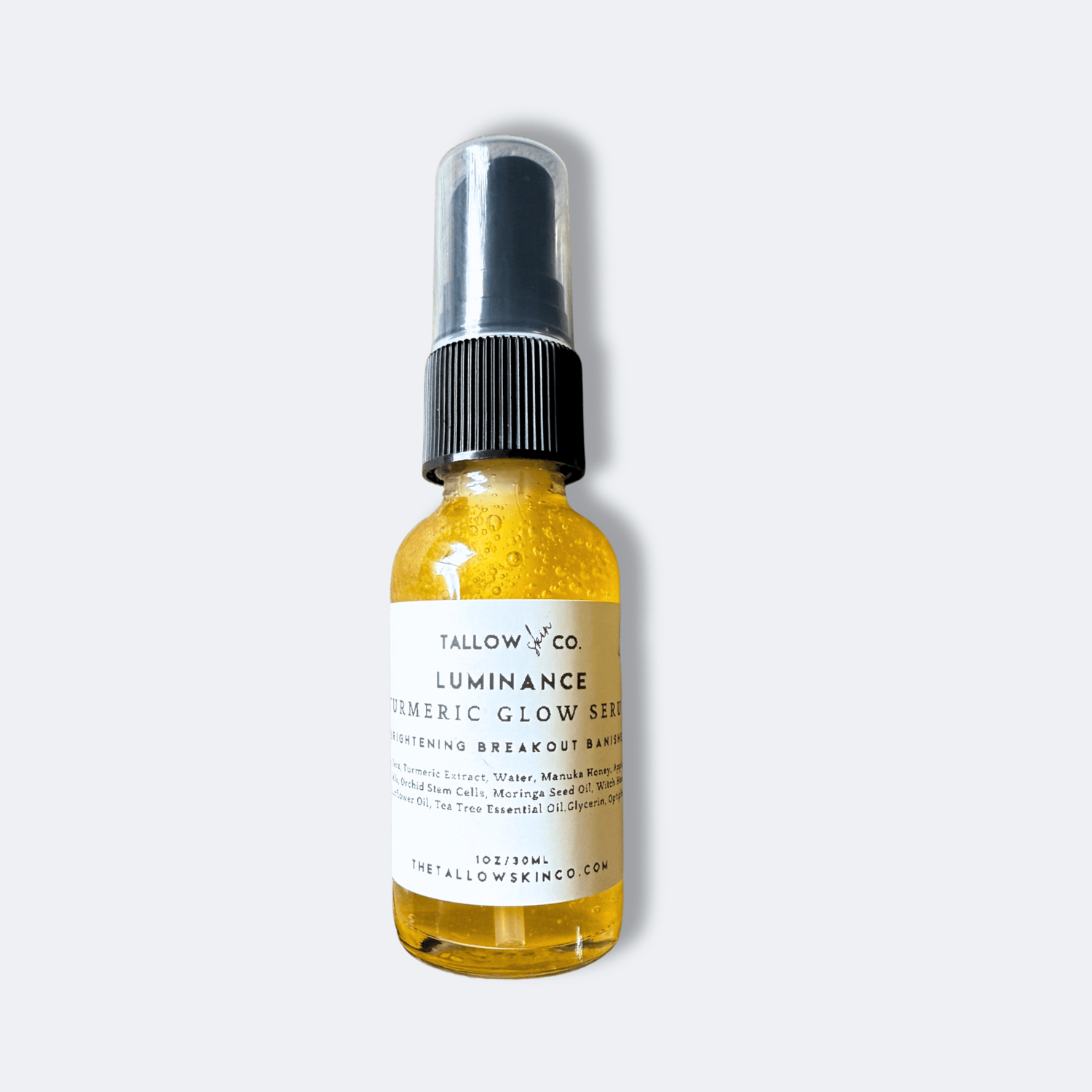 Luminance Turmeric Glow Brightening and Acne Fighting Serum bottle