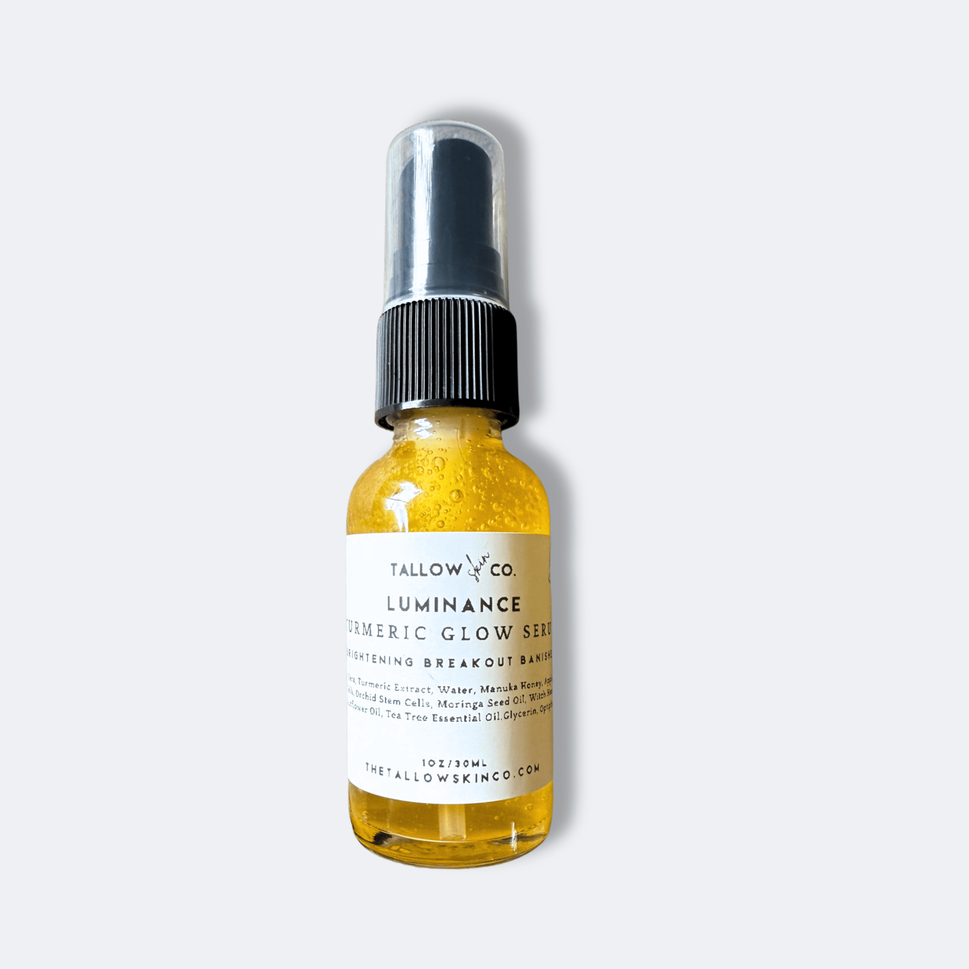 Luminance Turmeric Glow Brightening and Acne Fighting Serum bottle