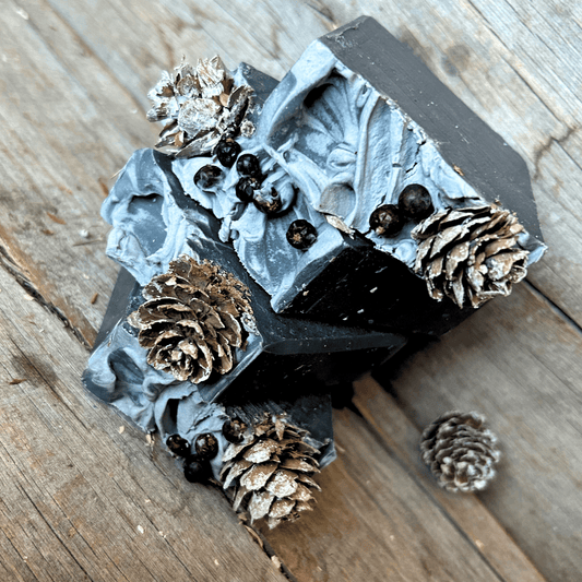 WildBerry Tallow Natural Loofah Soap