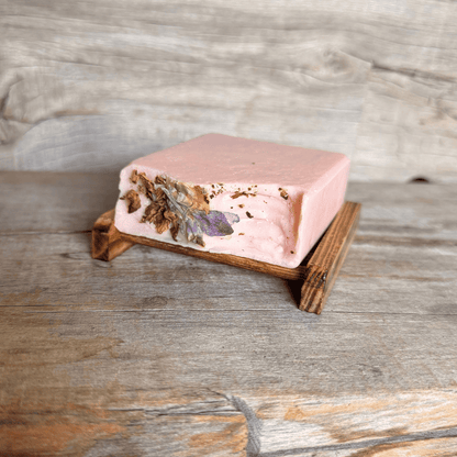 The Soap Saver Set | Bamboo Stand + Organic Sisal Soap Bag